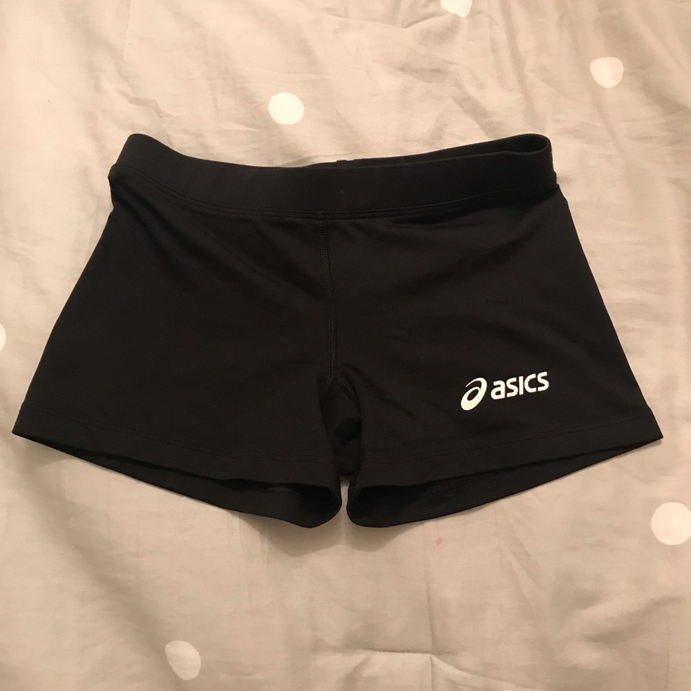 asics xxs black spandex